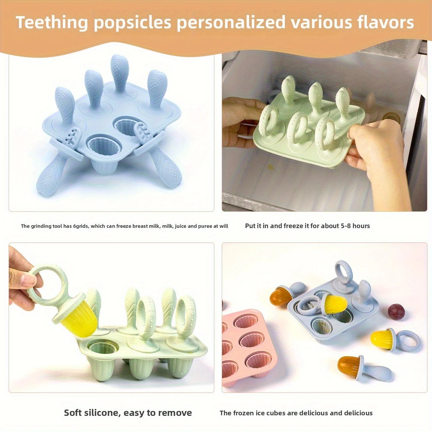 Teething Popsicle Mold